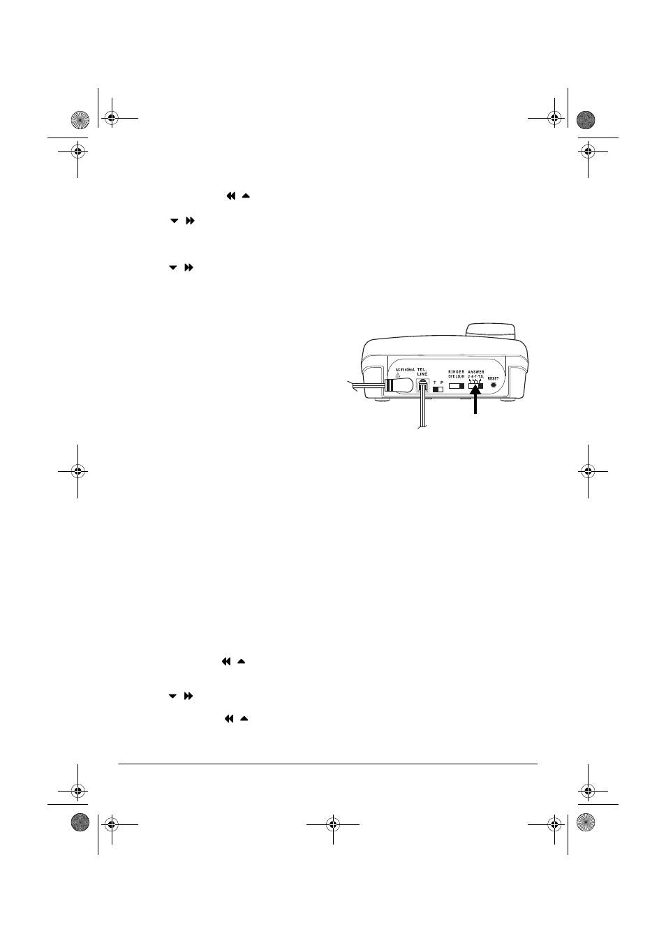 Setting the day, time and date, Setting the number of rings | Radio Shack TAD-705 User Manual | Page 10 / 28