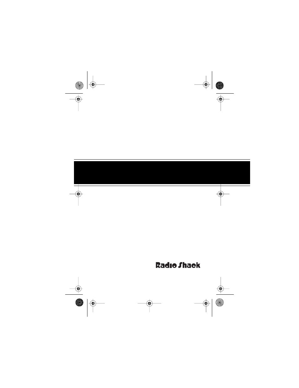 Radio Shack TV ANTENNA User Manual | 12 pages