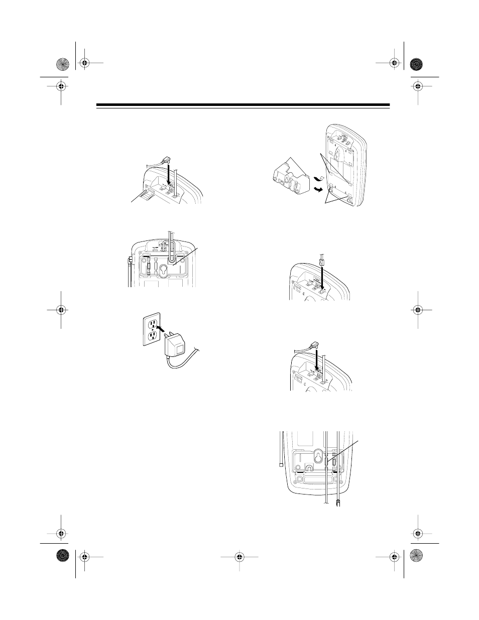 On a wall plate | Radio Shack ET-929 User Manual | Page 7 / 28