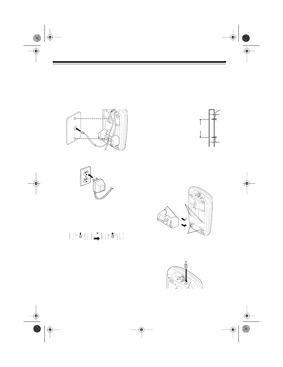 Directly on a wall | Radio Shack ET-929 User Manual | Page 8 / 28