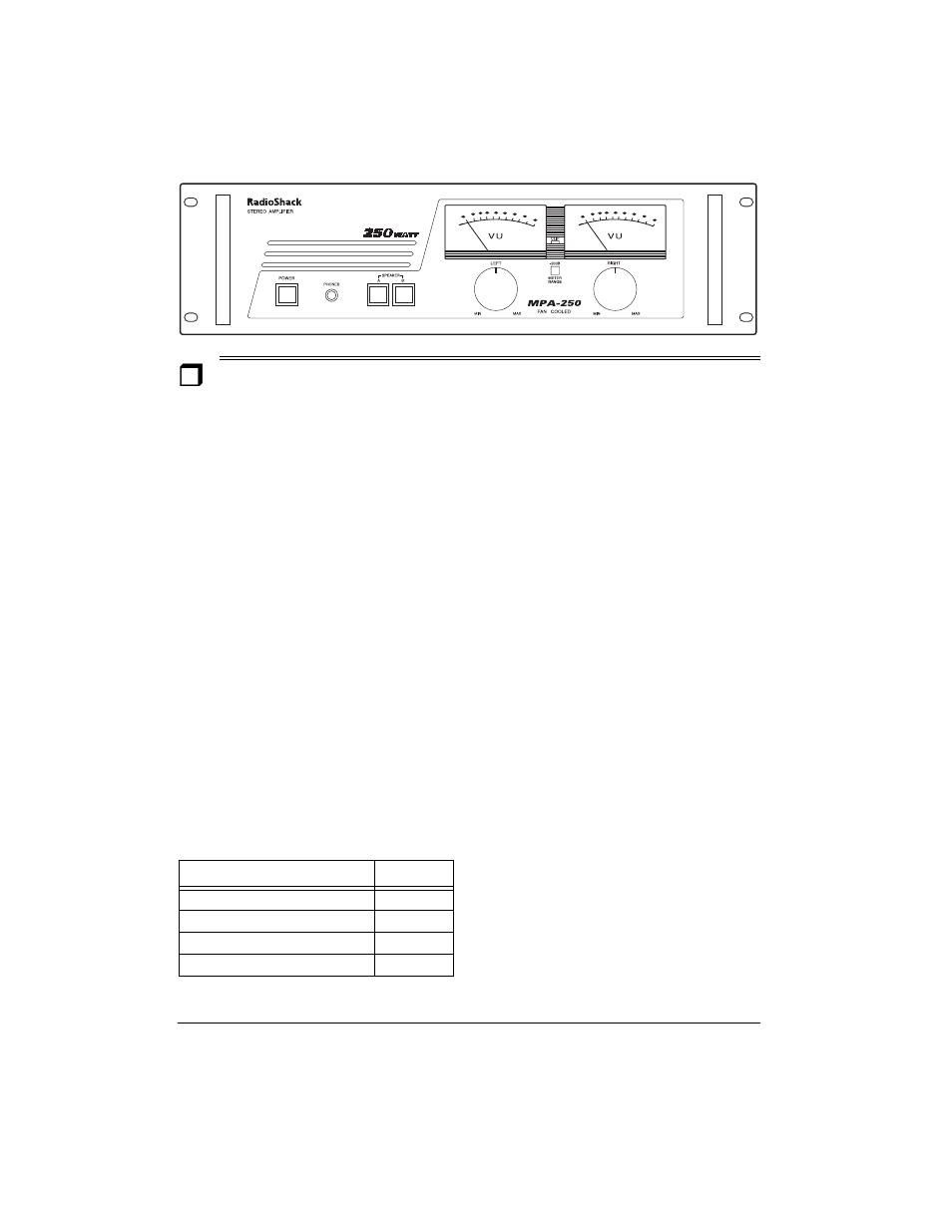 Preparation, Presetting the controls, Mounting the amplifier | Placing the speakers | Radio Shack 04A00 User Manual | Page 4 / 12