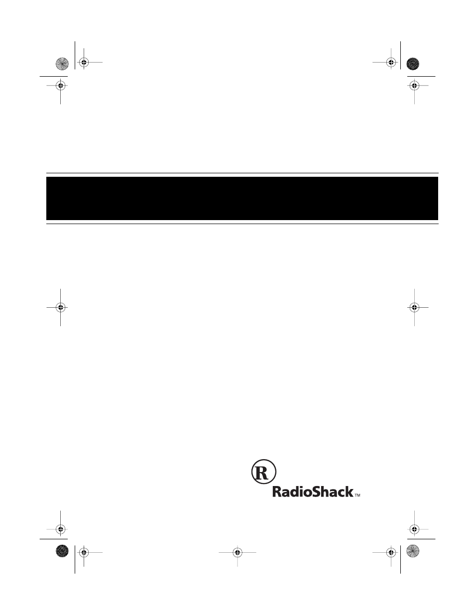 Radio Shack ET-917 User Manual | 24 pages