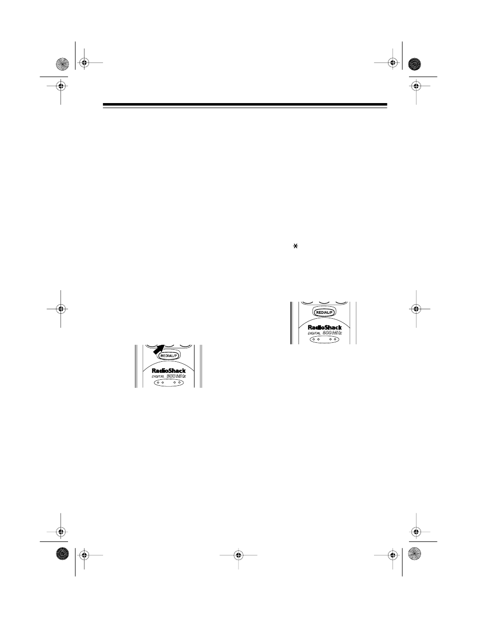 Using flash, Using tone services on a pulse line | Radio Shack ET-917 User Manual | Page 13 / 24