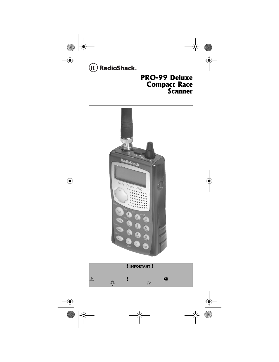 Radio Shack PRO-99 User Manual | 76 pages