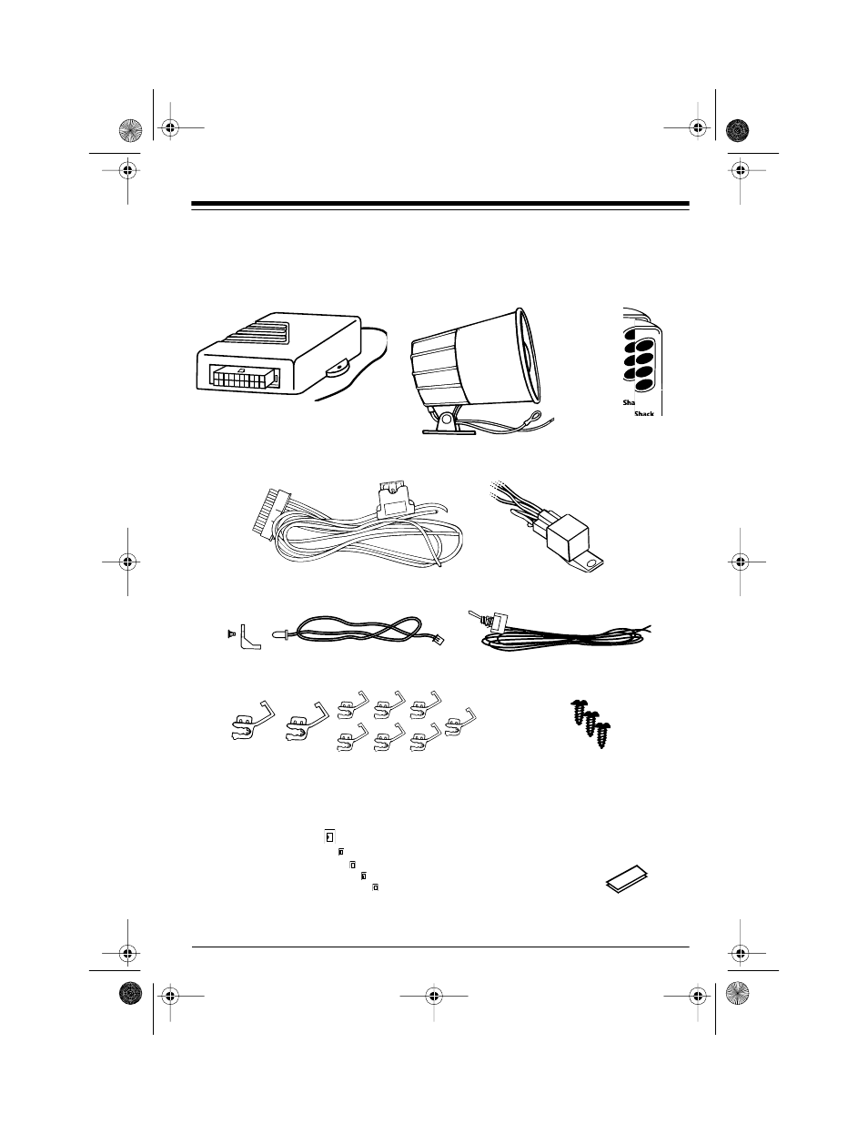 Before you begin the installation | Radio Shack RS-4000 User Manual | Page 5 / 20