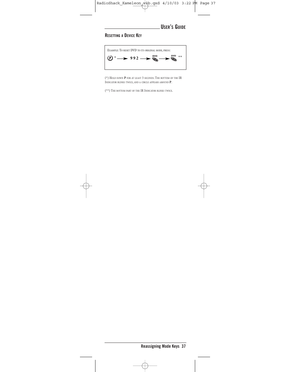 Radio Shack 6-IN-ONE TOUCHSCREEN REMOTE User Manual | Page 37 / 62