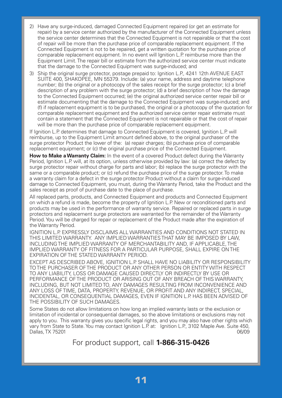Radio Shack Auvio 61-189 User Manual | Page 11 / 12