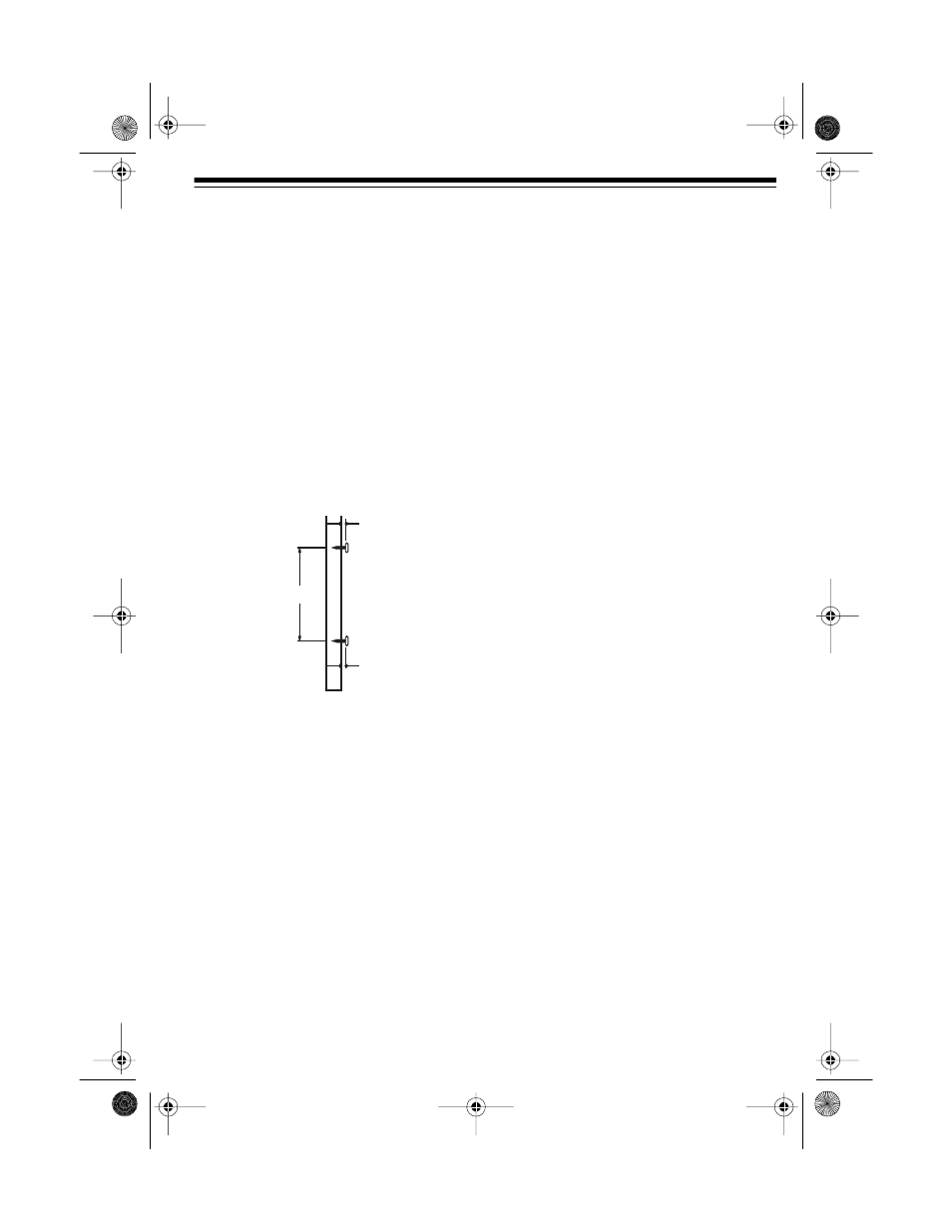 On a wall | Radio Shack 999 User Manual | Page 9 / 24