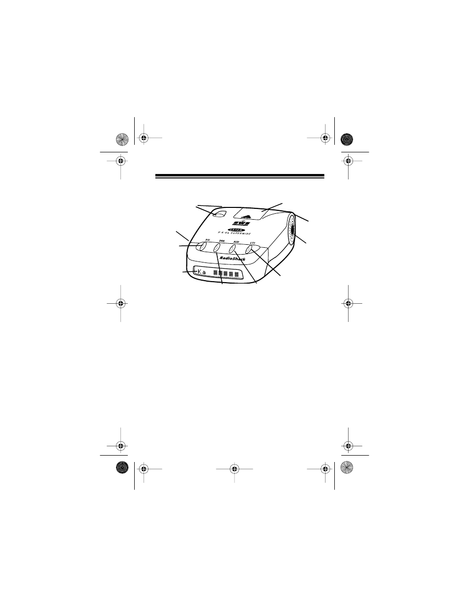 A look at the detector | Radio Shack 22-1670 User Manual | Page 5 / 24