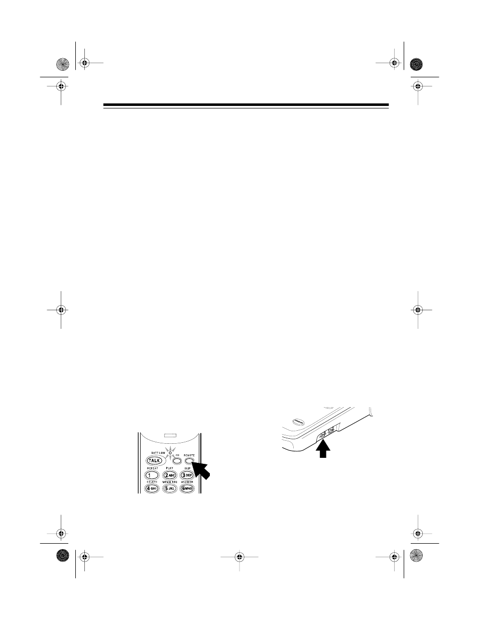 Tad operation, Using the handset to control the tad, Setting the number of rings | Radio Shack TAD-1015 User Manual | Page 19 / 36