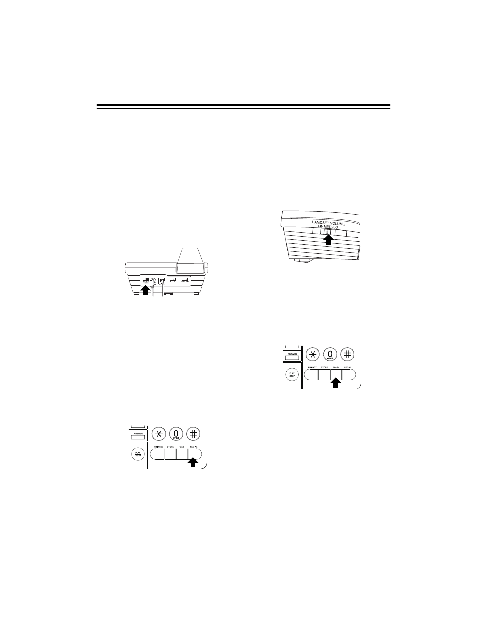 Telephone operation, Setting the ringer’s volume, Using redial | Adjusting the handset’s volume, Using flash | Radio Shack TAD-759 User Manual | Page 11 / 24