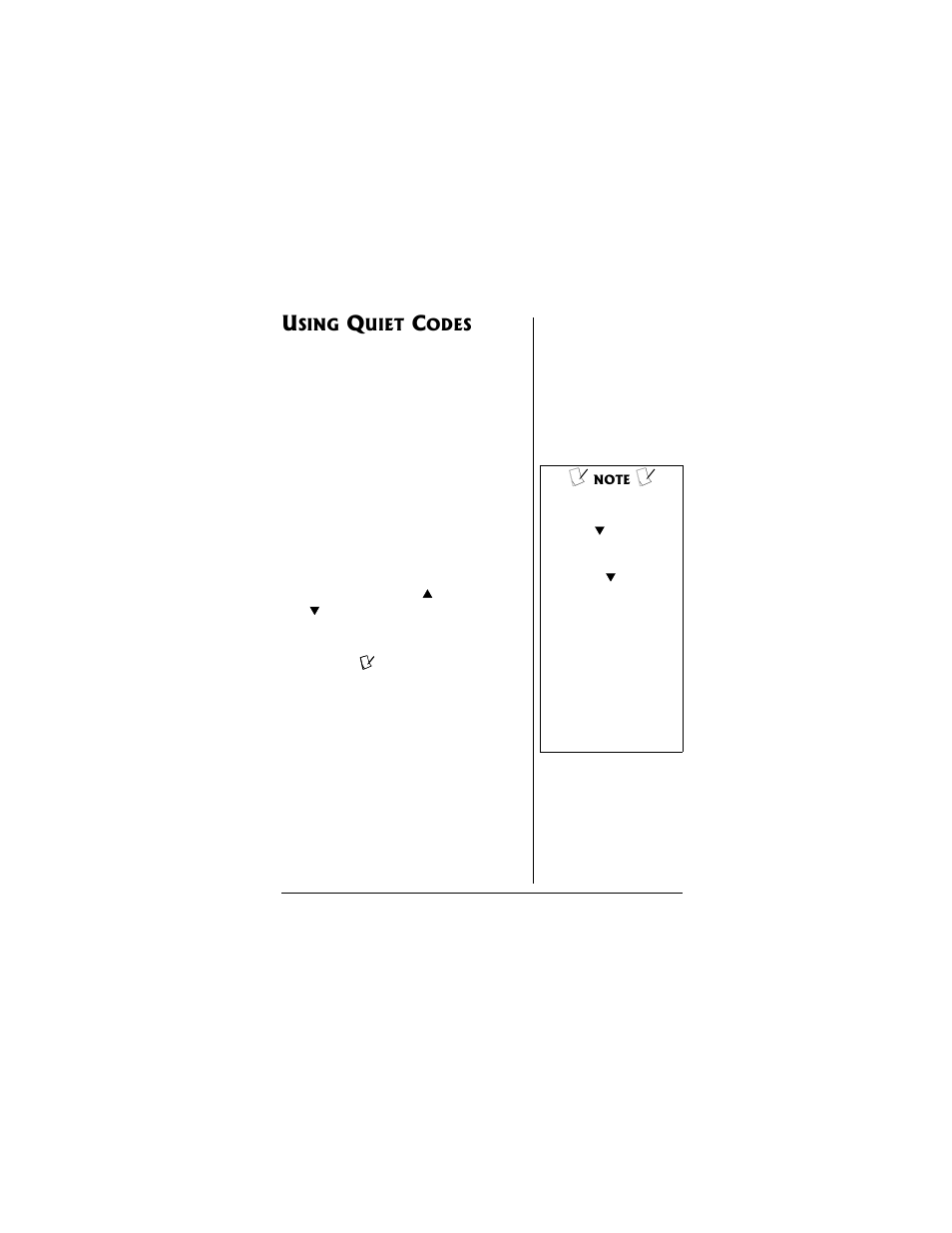 Using quiet codes using talk using call | Radio Shack 22CH GMRS/FRS User Manual | Page 9 / 16