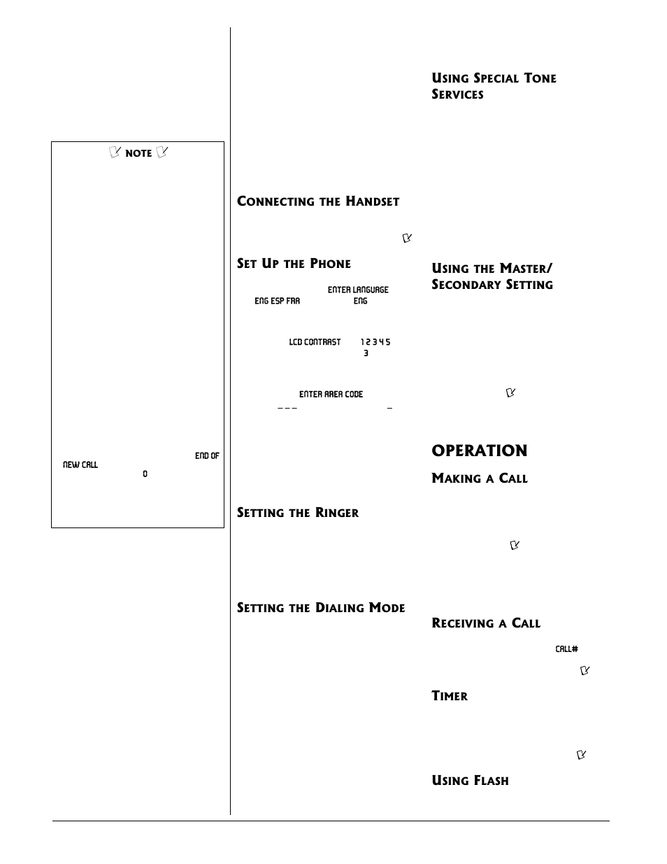 Operation | Radio Shack 43-3910 User Manual | Page 2 / 4