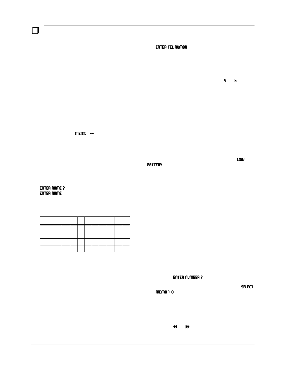 Memory operation, Storing a number, Entering a pause | Dialing a number, Corded phone | Radio Shack ET-3507 User Manual | Page 14 / 20