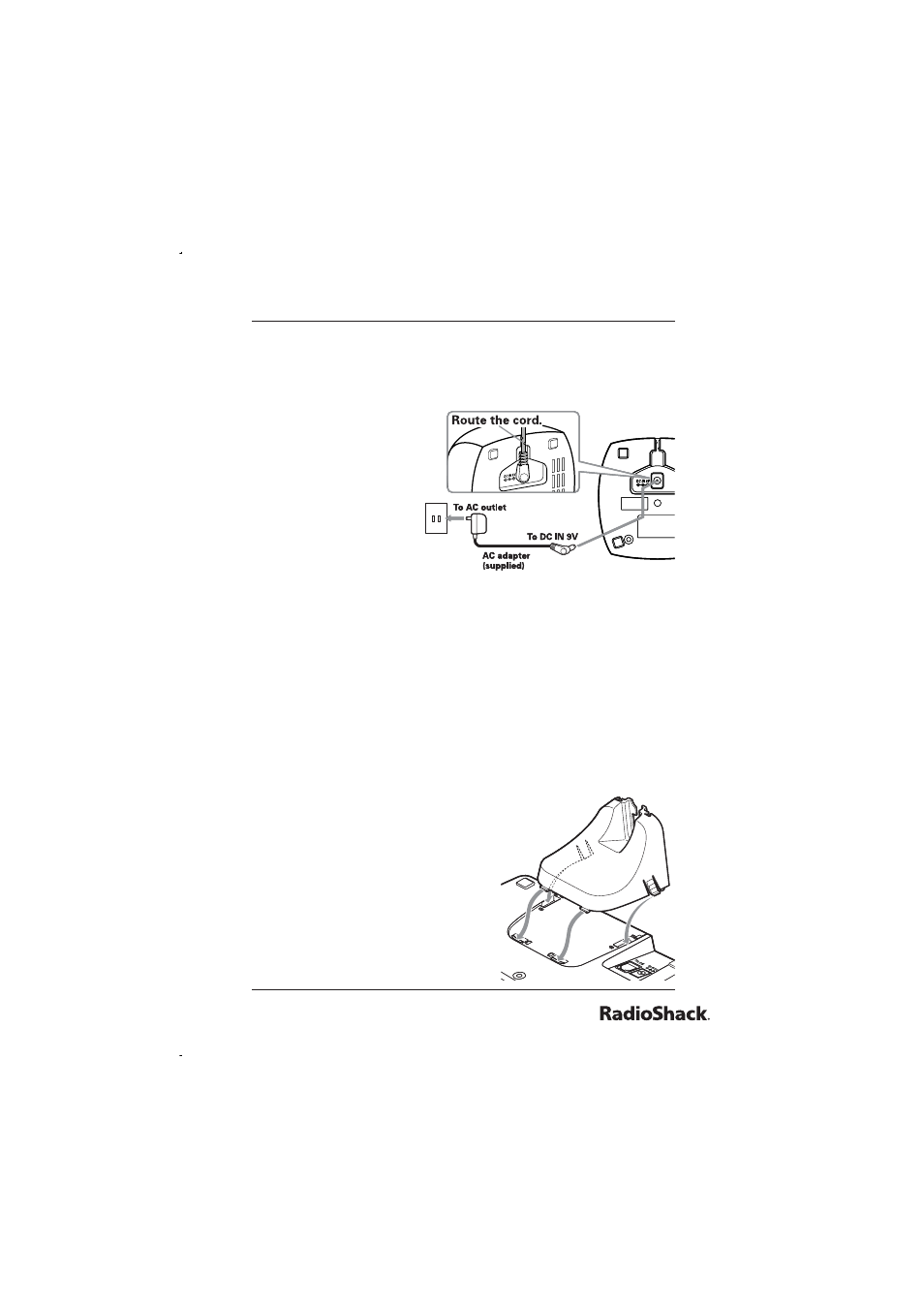 The basics installing the charging cradle, On a wall plate or wall | Radio Shack 43-5829 User Manual | Page 21 / 111