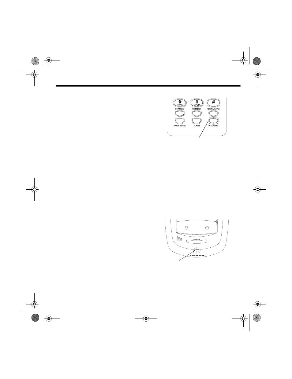 Using page/intercom | Radio Shack ET-1101 User Manual | Page 13 / 20