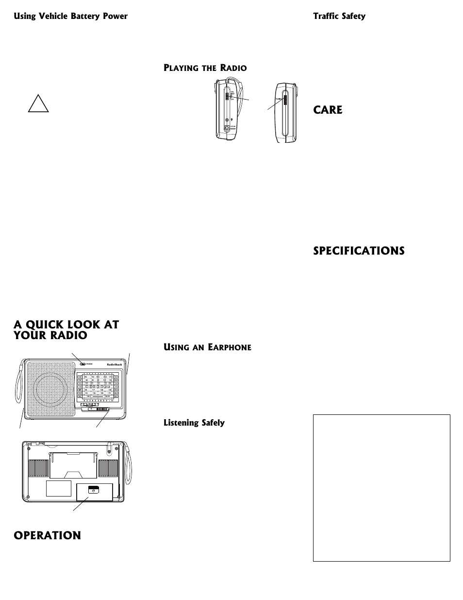 7ukpi"8gjkeng"$cvvgt["2qygt, Kuvgpkpi"5chgn, 6tchhke"5chgv | Radio Shack 12-756 User Manual | Page 2 / 3