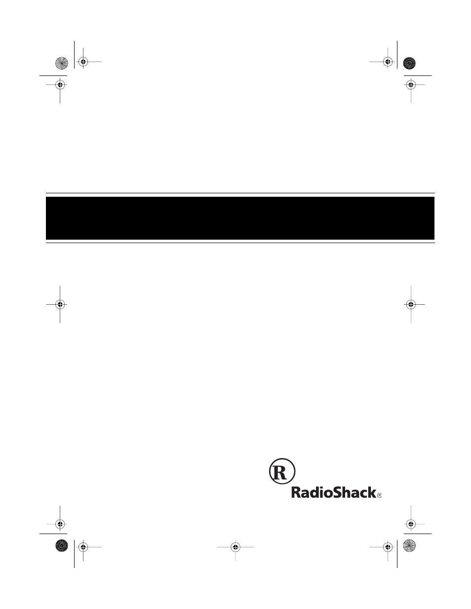 Radio Shack TAD-1016 User Manual | 36 pages