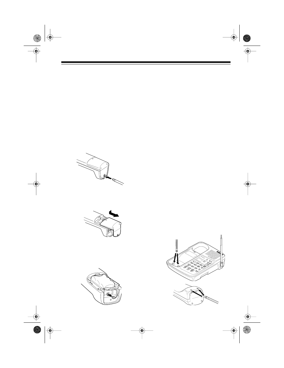 Telephone preparation, Connecting and charging the battery pack | Radio Shack TAD-1016 User Manual | Page 13 / 36