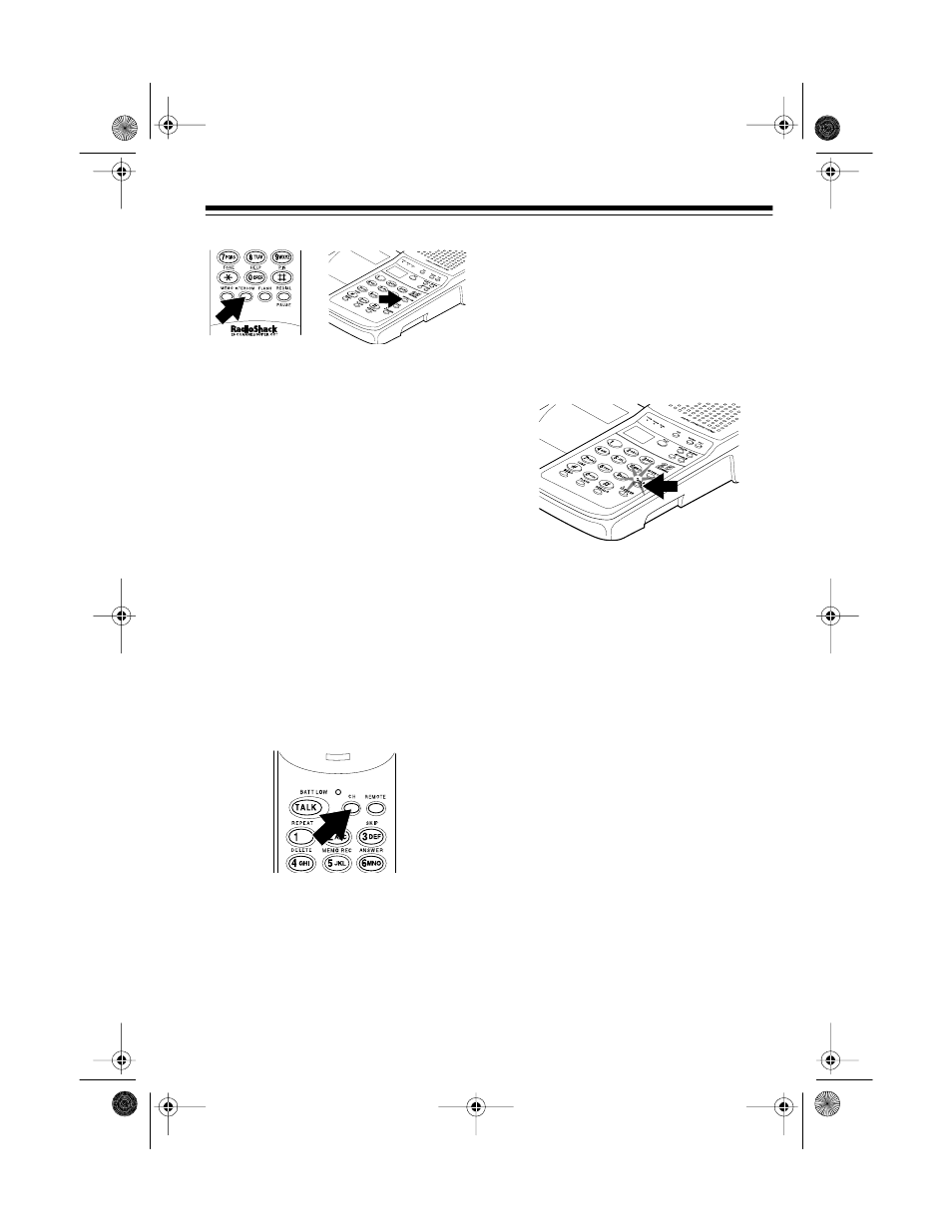 Changing the channel, Putting a call on hold | Radio Shack TAD-1016 User Manual | Page 17 / 36