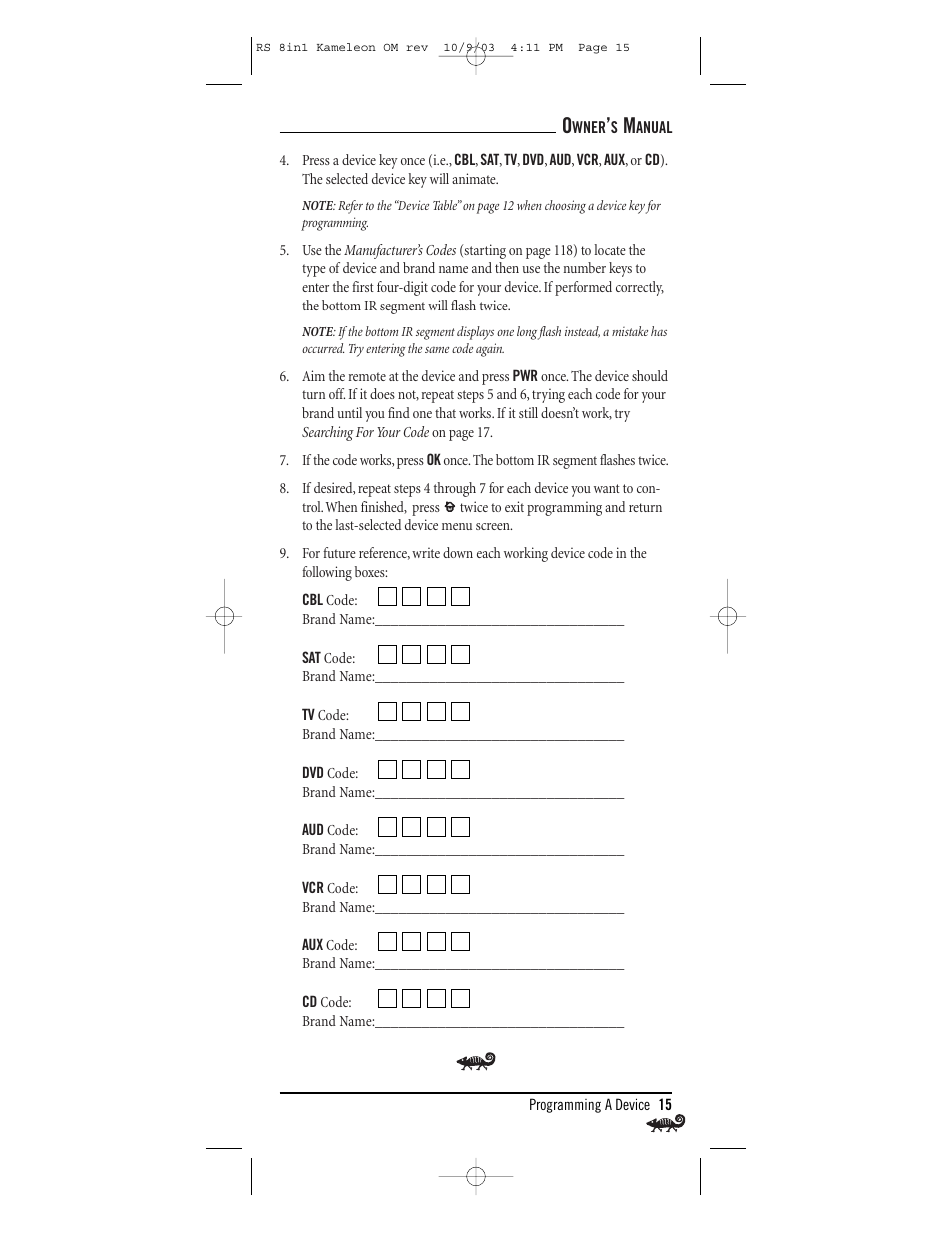 Radio Shack Univer 15-2138 User Manual | Page 15 / 132