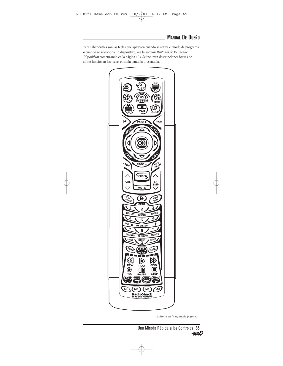 Radio Shack Univer 15-2138 User Manual | Page 65 / 132