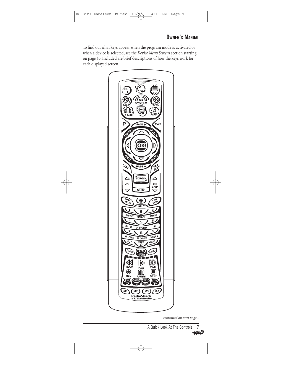 Radio Shack Univer 15-2138 User Manual | Page 7 / 132