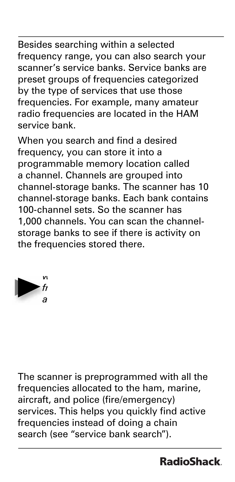 The basics, Understanding banks | Radio Shack PRO-528 User Manual | Page 19 / 92