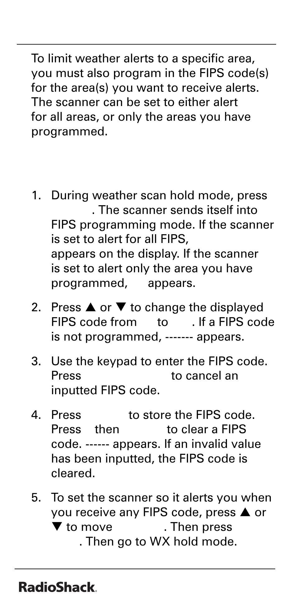 Beyond the basics, Programming fips | Radio Shack PRO-528 User Manual | Page 44 / 92