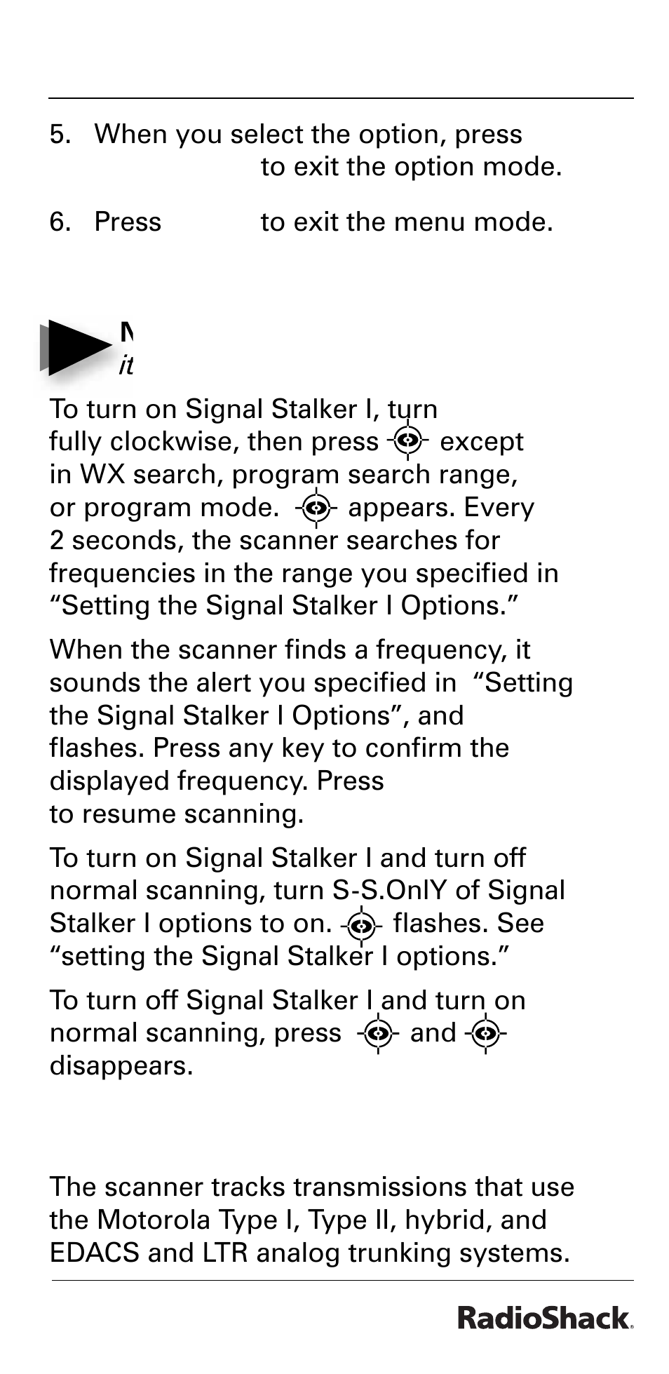 Beyond the basics, Using signal stalker i, Trunking operation | Radio Shack PRO-528 User Manual | Page 51 / 92