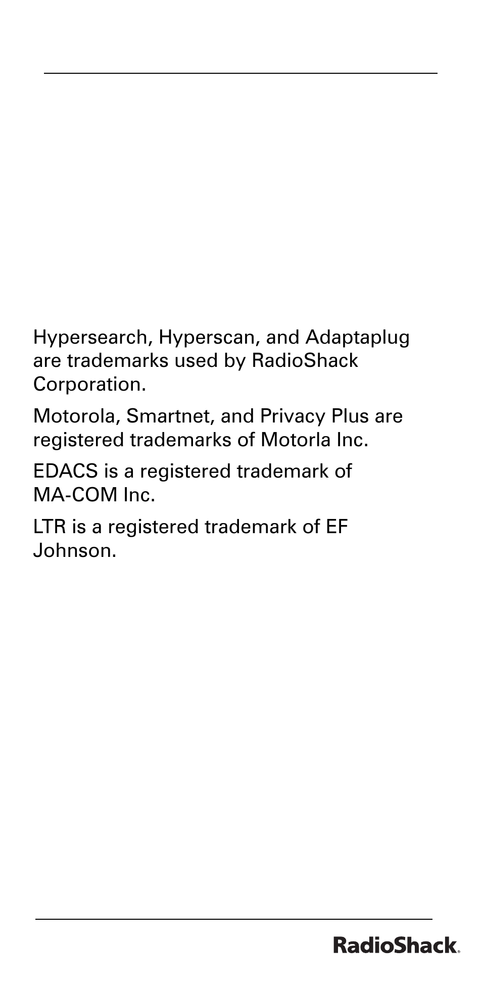 Radio Shack PRO-528 User Manual | Page 7 / 92