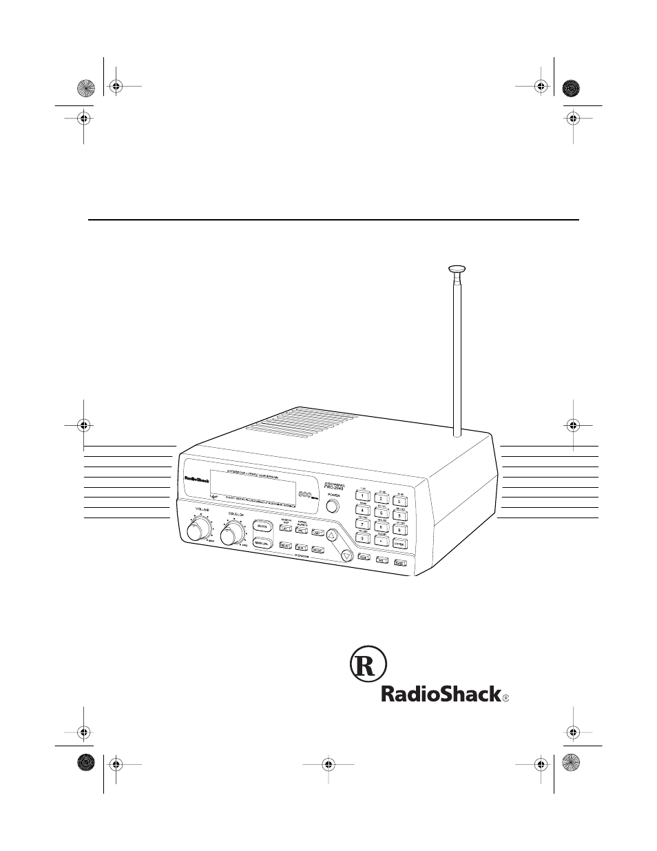 Radio Shack PRO-2048 User Manual | 44 pages