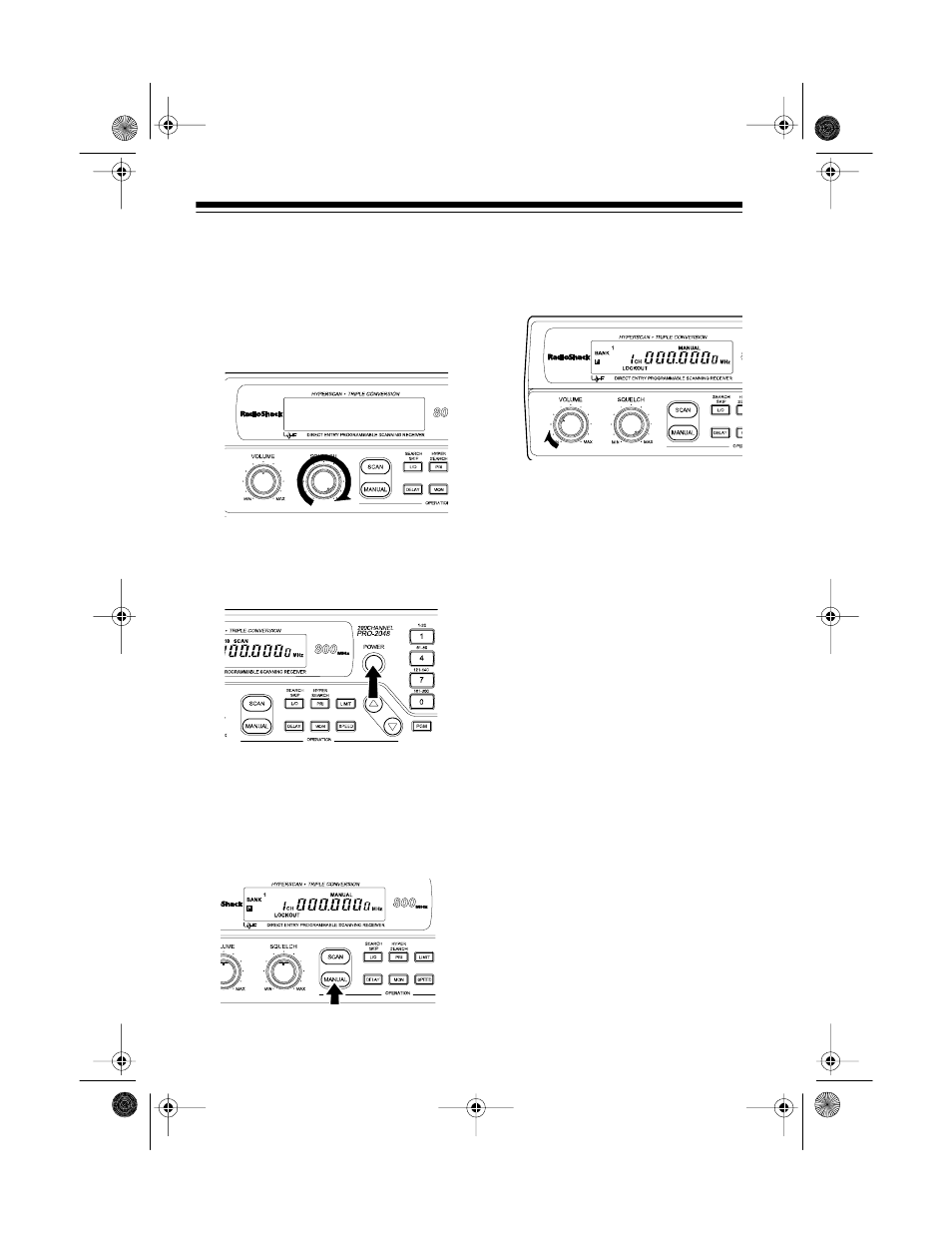 Operation | Radio Shack PRO-2048 User Manual | Page 18 / 44