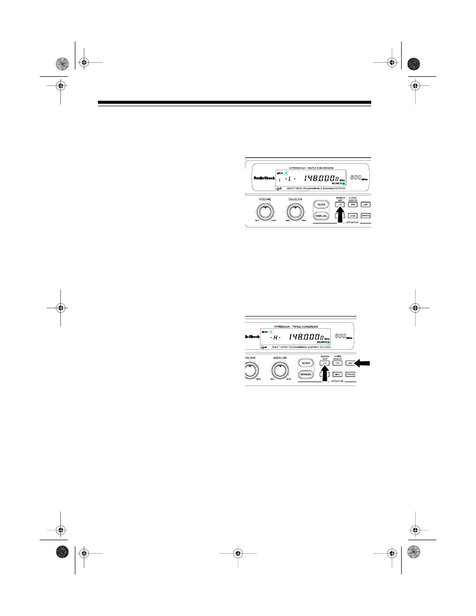 Radio Shack PRO-2048 User Manual | Page 22 / 44