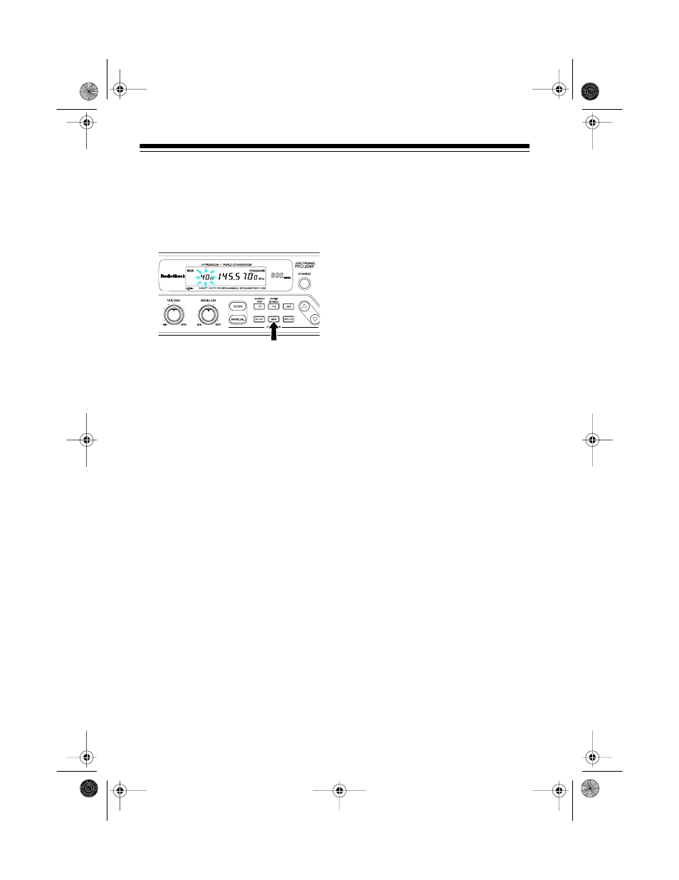 Scanning the stored channels, Turning channel- storage banks on and off, Manually selecting a channel | Radio Shack PRO-2048 User Manual | Page 24 / 44