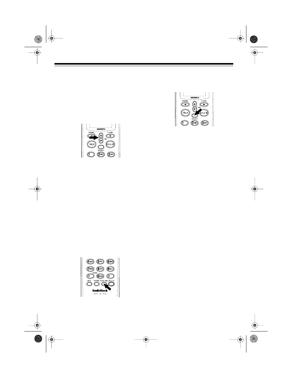 Setting the ringer’s volume, Using auto talk, Turning caller id/ call waiting on/off | Radio Shack ET-1102 User Manual | Page 12 / 28