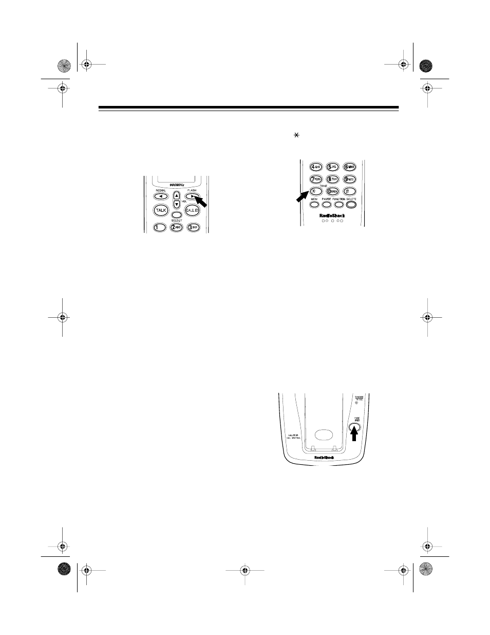 Using flash, Using tone services on a pulse line, Paging | Radio Shack ET-1102 User Manual | Page 15 / 28