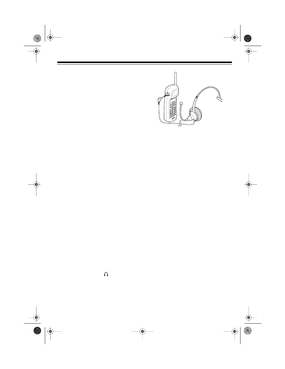 Using a headset | Radio Shack ET-1102 User Manual | Page 19 / 28