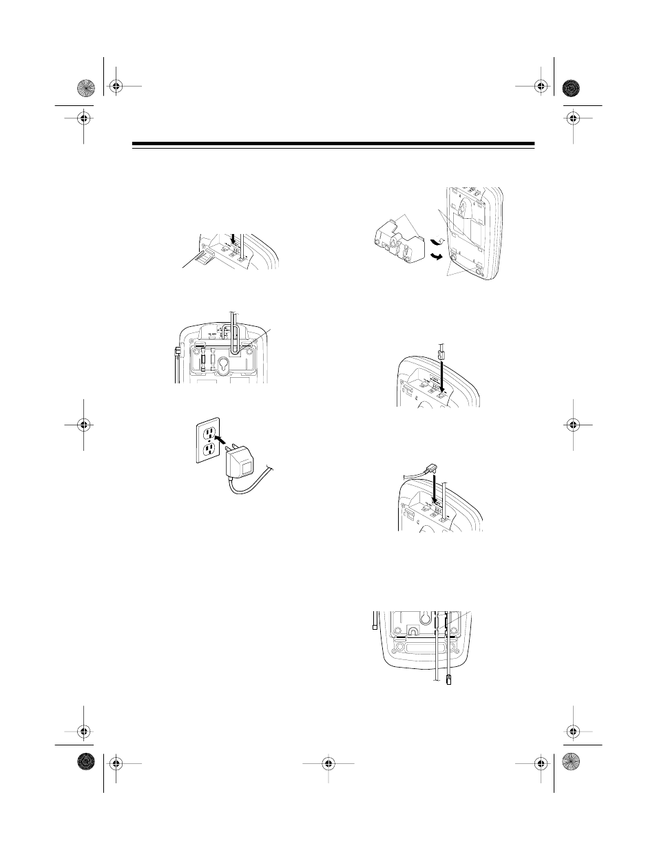 On a wall plate | Radio Shack ET-1102 User Manual | Page 7 / 28