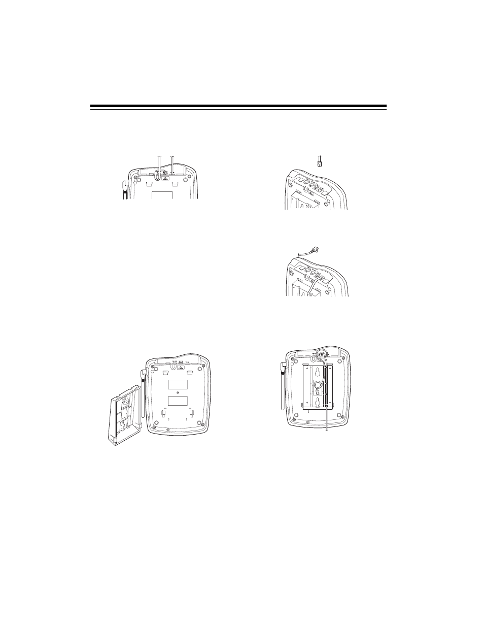 On a wall plate or wall | Radio Shack ET-1118 User Manual | Page 8 / 32