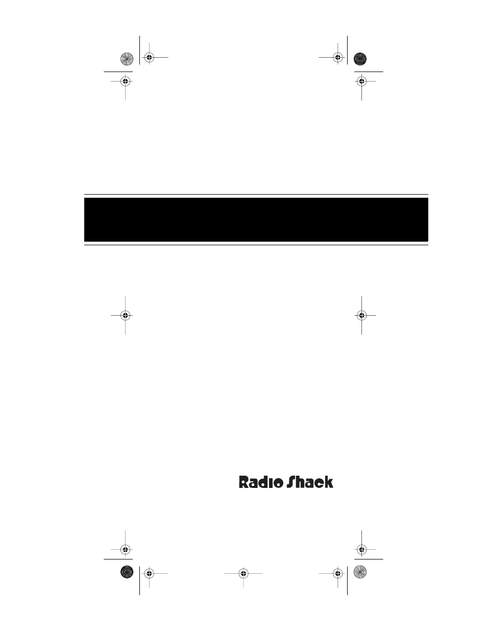 Radio Shack 6 IN 1 RF REMOTE CONTROL SYSTEM User Manual | 56 pages