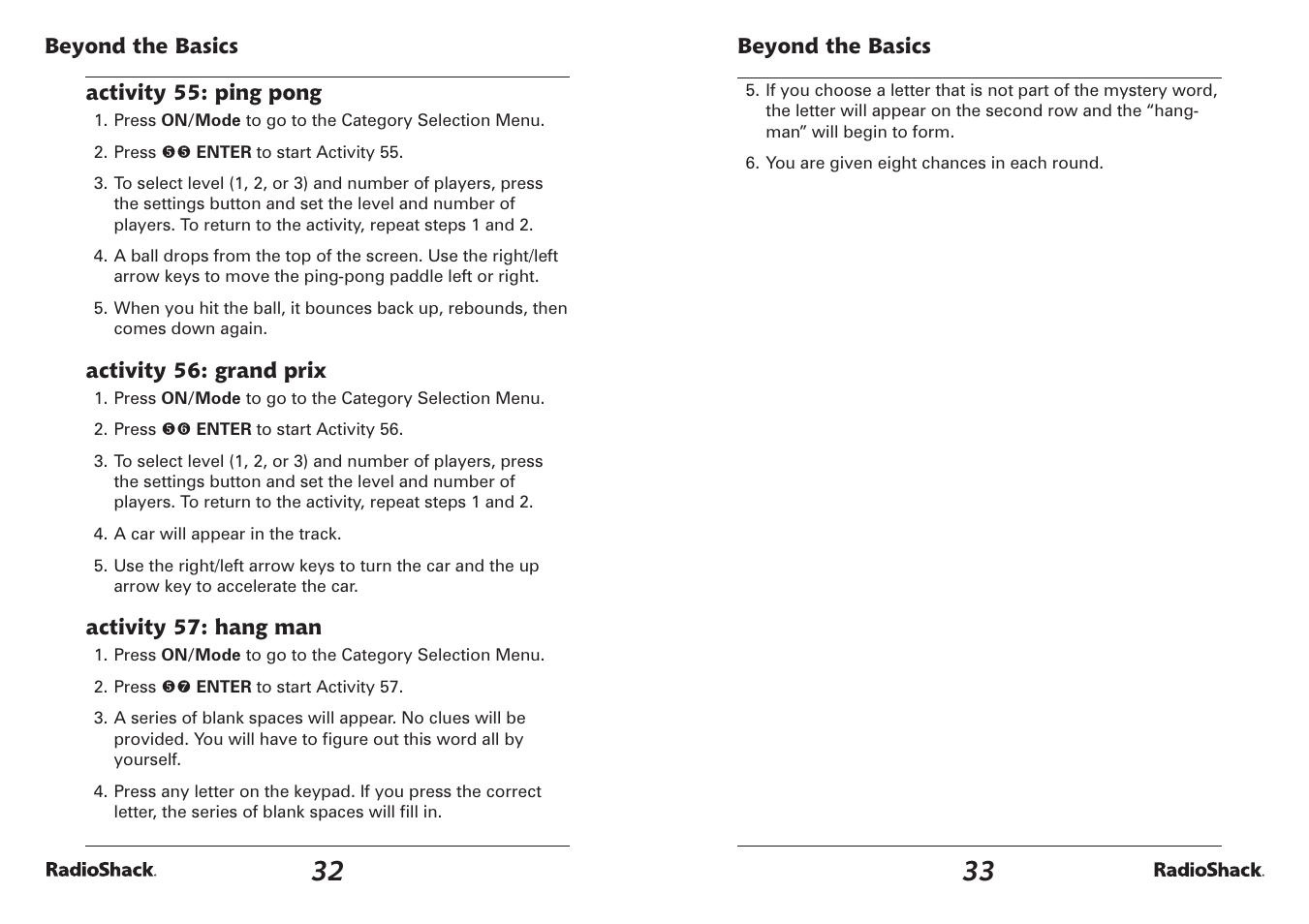 Radio Shack 60-2642 User Manual | Page 17 / 23