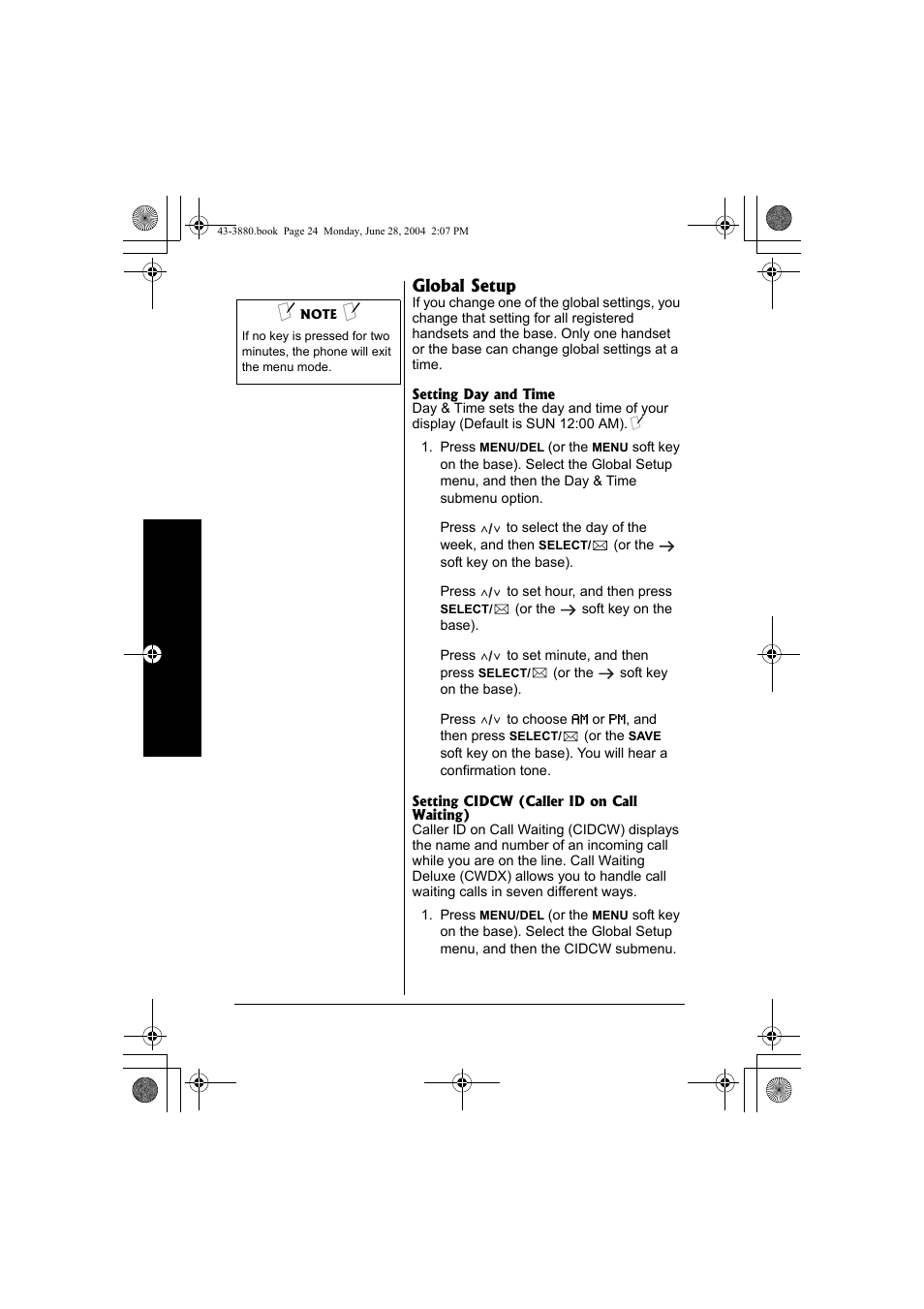 Radio Shack 43-3872 User Manual | Page 24 / 76