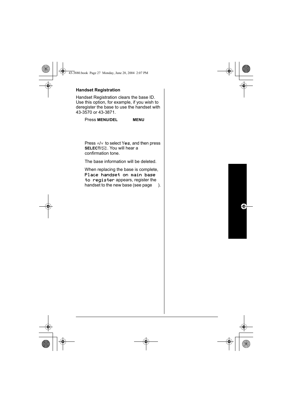 Radio Shack 43-3872 User Manual | Page 27 / 76