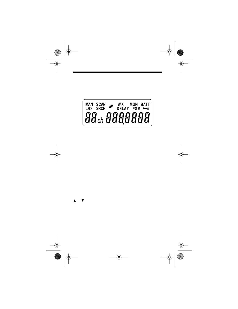 A look at the display | Radio Shack PRO-72 User Manual | Page 22 / 56