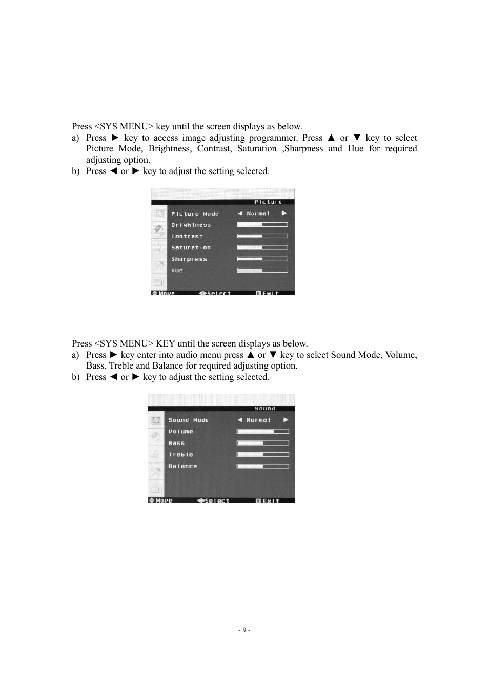 5 configuration of the lcd | Radio Shack P20LCDD User Manual | Page 10 / 28