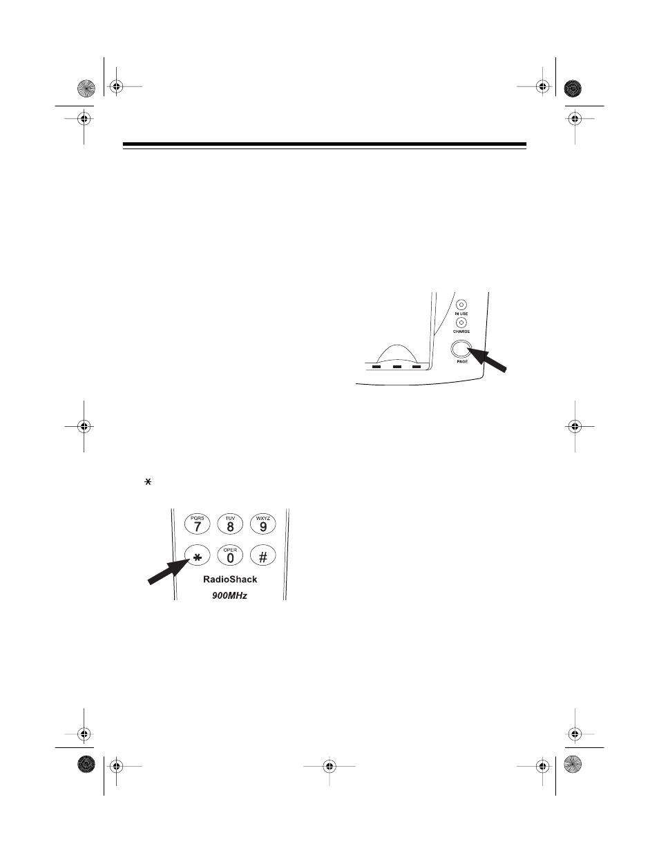 Using tone services on a pulse line, Using page | Radio Shack ET-919 User Manual | Page 16 / 24