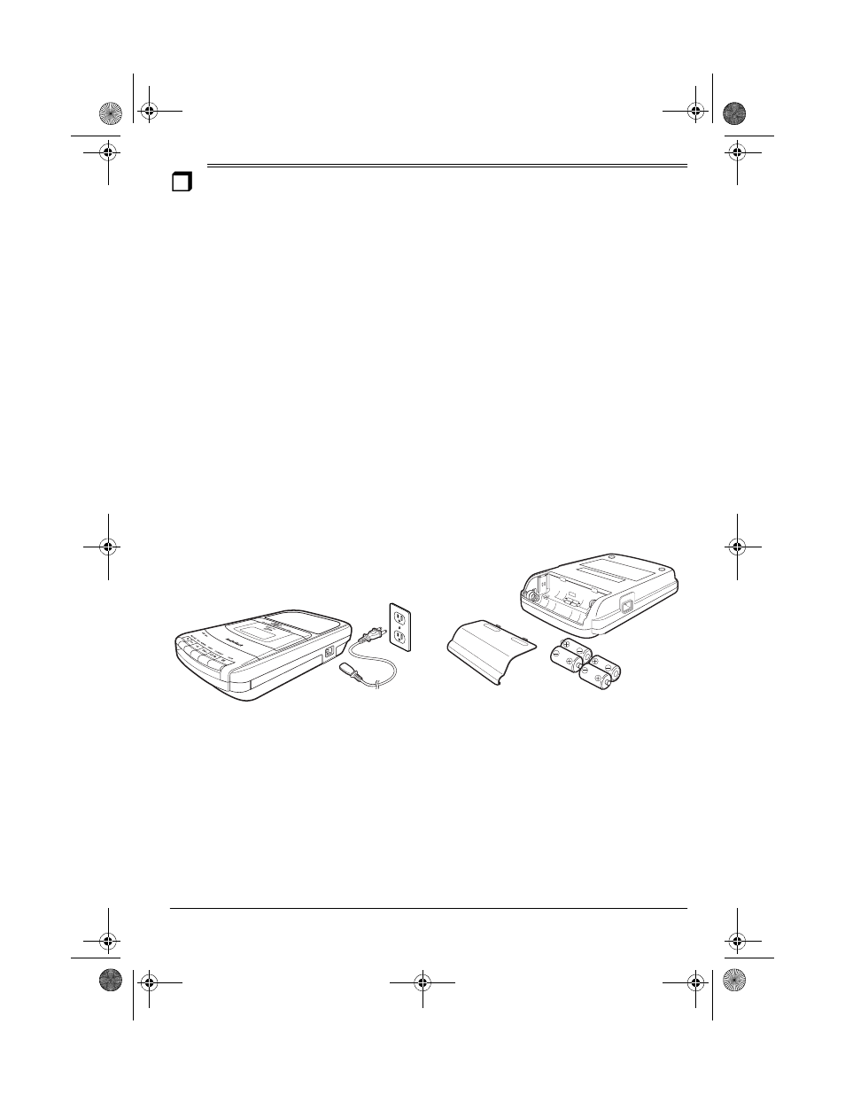 Preparation, Connecting power | Radio Shack Portable Cassette Recorder User Manual | Page 3 / 12