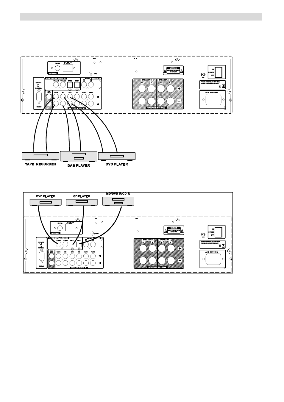 Connection | Radio Shack PT-990A User Manual | Page 11 / 18