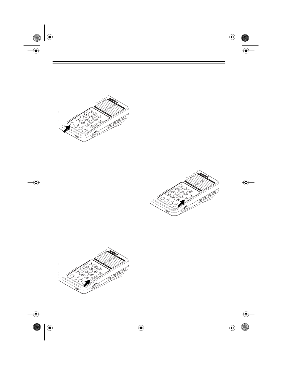 Using hold, Using redial, Using flash | Might discon- nect the current call, Off lo hi off lo hi, Pulse - tone norm - store | Radio Shack ET-652 User Manual | Page 12 / 20